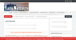 Desktop Screenshot of lazionascosto.it